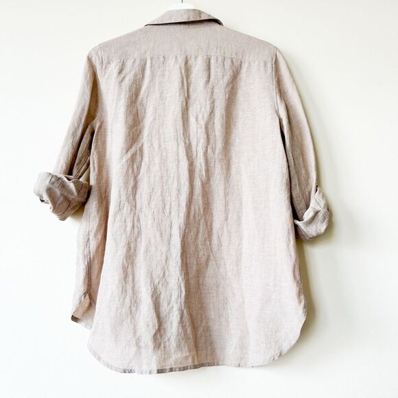 Babaton Utility Linen Blend Shirt - Picture 9 of 11